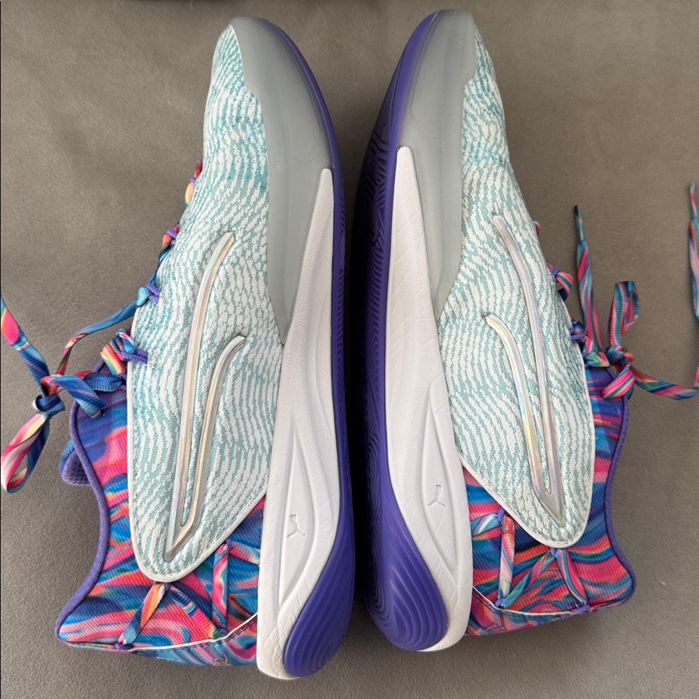 Puma Stewie 4 Prism, Men’s 10.5, Women’s 12 Basketball Shoes - Picture 7 of 12
